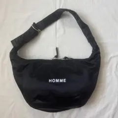 comme des garcons homme plus ニュースペーパーバッグ - メルカリ