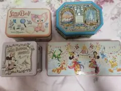 ディズニー　お菓子缶　お菓子空き缶セット