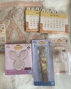 ディズニー くまのプーさん一番くじ 未開封 まとめ売り 6点