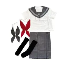 セーラー服 コスプレ 女子高生 制服 コスチューム JK 学生服 仮装 衣装