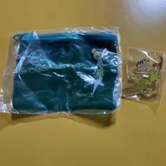 【ディズニー】ピーターパン アクリルチャーム ティンカーベル クリアポーチ2点