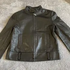 COMME CA DU MODE 革ジャン風ジャケット