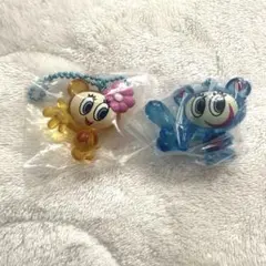 ANGEL BLUE エンジェルブルー　とうめいマスコット　2点セット