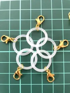 なー様専用ページ　アンブレラマーカー　ゴールド　　20個