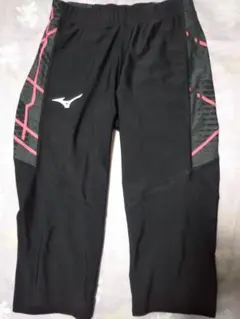 ミズノ MTC セミロングタイツ ブラック Lサイズ