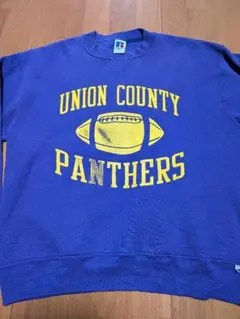 Russell　90s USA L パープル　カレッジ　スウェット　ラッセル