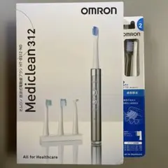 オムロン 音波式電動歯ブラシ HT-B312-ND 替え歯ブラシ付き