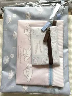 Sanrio シナモロール 3点セットポーチ