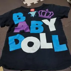 最終値下げ　BABY DOLL Tシャツ 130サイズ 黒