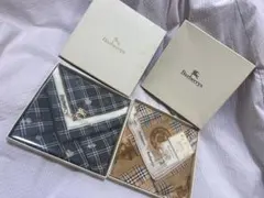 バーバリー BURBERRY ハンカチ 2枚 未使用