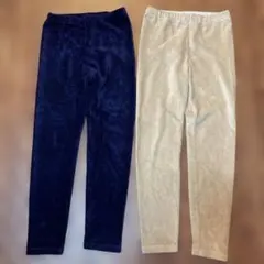130サイズ　ユニクロ　レギンス　2本セット