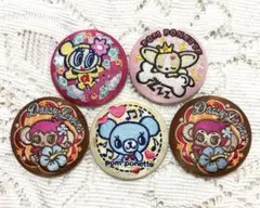 ナルミヤキャラクターズ 刺繍缶バッジ　5個セット