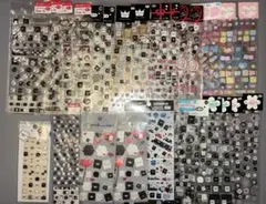 モノクロブー　ベビーブー　シール　大量　平成レトロ