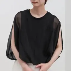 セレクトモカ　オーガンジーレイヤードトップス