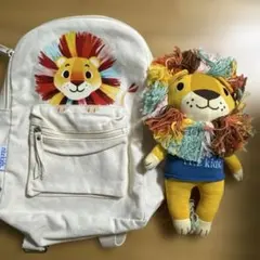 リッツキッズ　ライオン　ライオンリュックセット
