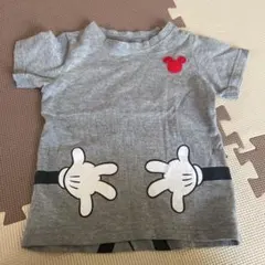 ミッキーマウスのTシャツ　子供用