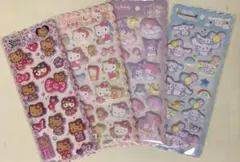 もちもち マシュマロ シール サンリオ 4枚セット
