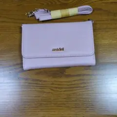snidel 三つ折り財布 ショルダーウォレット ピンクのサムネイル