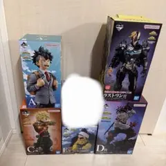一番くじ 僕のヒーローアカデミア フィギュアコンプA B C D E ラスト