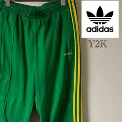 Y2K adidas（アディダス）トラックパンツ/グリーン