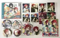 あんスタ 逆先夏目 CD 缶バッジ 紙類まとめ