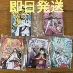 一番くじワンピース　悪魔を宿す者達　G賞アクリルブロック　5種　ヤマト他