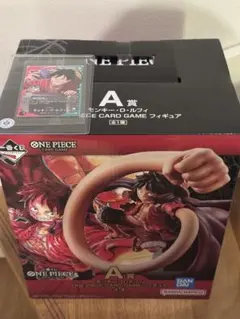 ワンピース モンキー・D・ルフィ フィギュアとカードセット(*´◒`*)