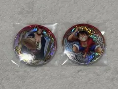 ワンピース 輩缶バッジ 第21弾 ルフィ シャンクス