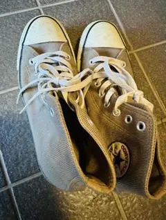 コンバース オールスター ベージュ コーデュロイ