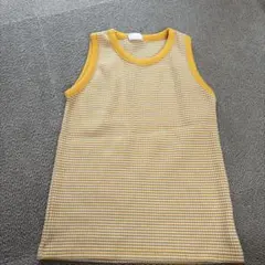 リブタンクトップ