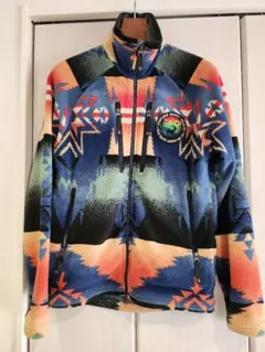 ポロ ラルフローレン メンズ ネイティブ柄 フリース ジャケット