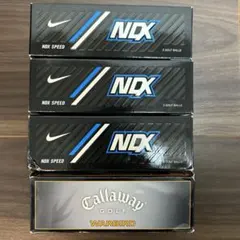 Nike NDX Speed ゴルフボール 3個×3箱callaway3個+1箱のサムネイル