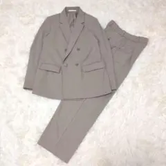 美品✨️UNIQLO ダブル ジャケット セットアップ スマート パンツ