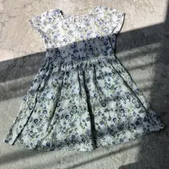 西松屋　花柄 半袖ワンピース 130サイズ