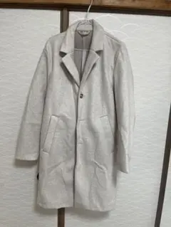 H&M ライトグレー チェスターコート