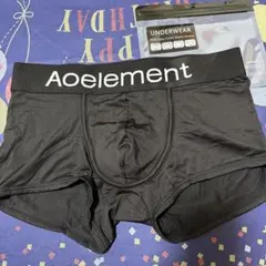 ボクサーパンツブラック 締め付け感少ない快適設計