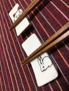 箸置き ねこ うさぎ