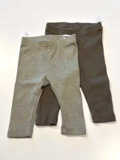 H&M ADORABLES ベビーレギンス 2点セット