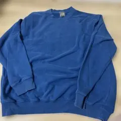 GAP スウェット ブルー Mサイズ 裏起毛 モコモコ