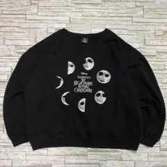 ディズニー ナイトメアビフォアクリスマス スウェット 海外公式 ジャック