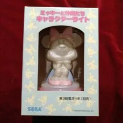 ★　ディズニー　ミッキーと仲間たち ミニーマウス　キャラクターライト