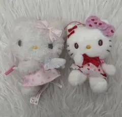 ハローキティ ぬいぐるみキーホルダーセット❤︎