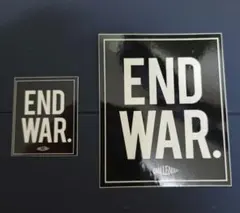 CHALLENGER 　チャレンジャー　END WAR. ステッカー 2枚セットのサムネイル