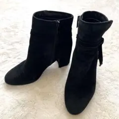 ✨️美品✨️ STACCATO スタッカート リブニットショートブーツ ブラック スピードリブニットブーツ（350GA124－4485） | STACCATO