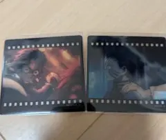 鬼滅の刃 　竈門炭治郎　猗窩座　お楽しみくじ　フィルム風クリアカード