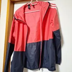 adidas　ウィンドブレーカー　Lサイズ