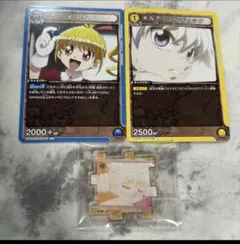 ハンターハンター ユニオンアリーナ キルア ビスケ コムギキーホルダー