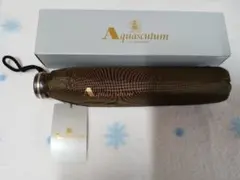 Aquascutumアカスキュータム包装未使用品 折りたたみ傘6本骨直径100㌢のサムネイル