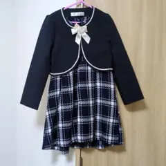 S Sweet チェック柄ドレス 130