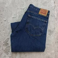 ケ*ト様 リーバイス　デニムパンツ　505　W37　インディゴ　古着